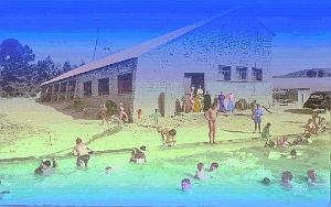 TELAGH 19  COLONIE DE VACANCES  1956